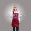Adjustable Women Bib Apron Multi Function Professional Salon Stylist Work Apron with Tool Pockets