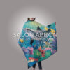 Haircut Cape Beautiful Dolphin Show Ocean Painting Unisex Haircut Salon Cape Hair Cutting Shampoo Styling Apron Capes