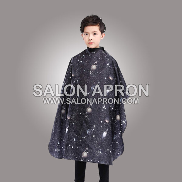 Kids Haircut Barber Cape Cover for Hair Cutting,Styling and Shampoo, for Boys