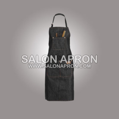 Multifunctional Denim Apron Hair Styling Haircutting Working Aprons for Salon