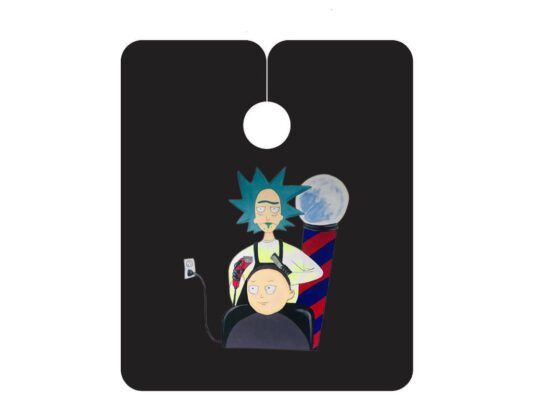 Rick and Morty Barber Cape