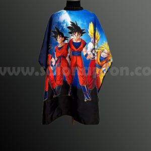 HAIR CUTTING AND STYLING BARBER CAPE FOR KIDS-DRAGON BALL Z