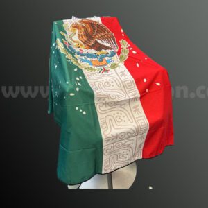 This Mexico Flag Barber Cape is a must-have for barbers who want to add a touch of style and patriotism to their salon or barber shop.