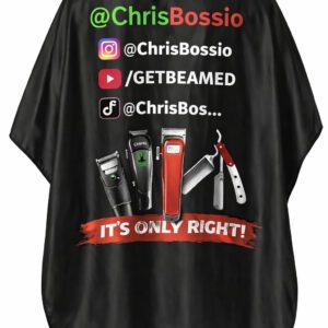 Chris Bossio Barber Cape