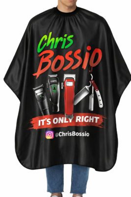 Chris Bossio barber gown
