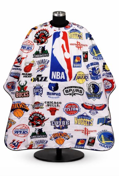 basketball barber cape
