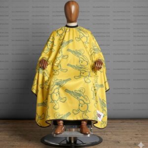 Custom Barber Gowns with Logo – Professional Salon Cutting Capes