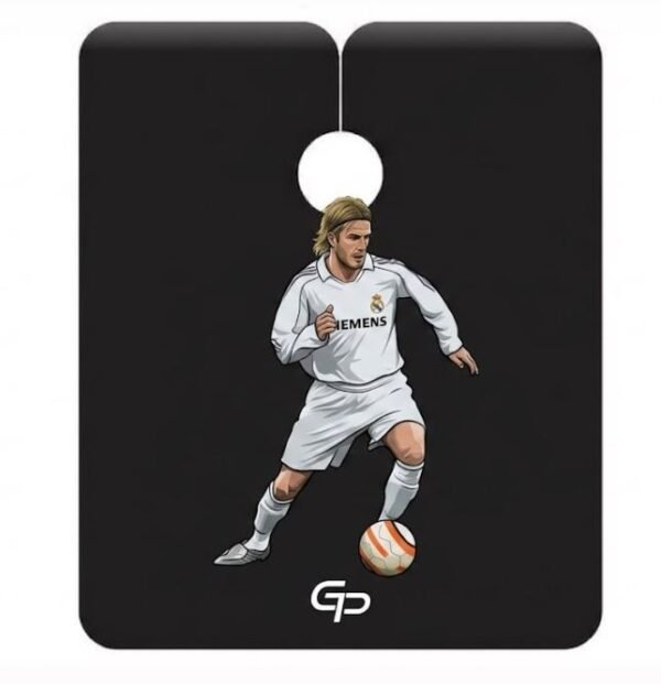 Custom David Beckham Barber Cape – Luxury Edition