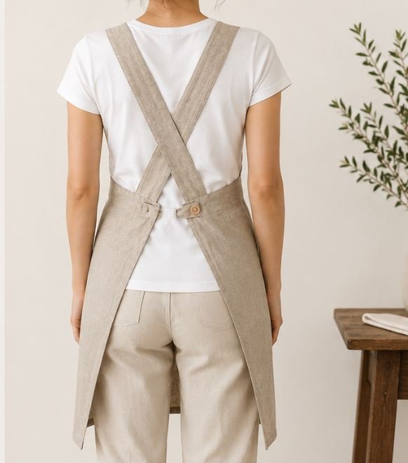 linen-crossback-apron-2 linen crossback apron