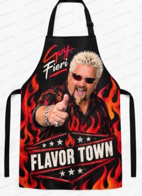 Guy Fieri Inspired Apron | Chef & Grill Apron