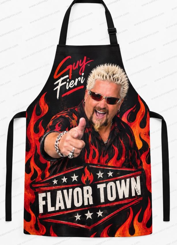 Guy-Fieri-apron Guy Fieri Inspired Apron | Chef & Grill Apron