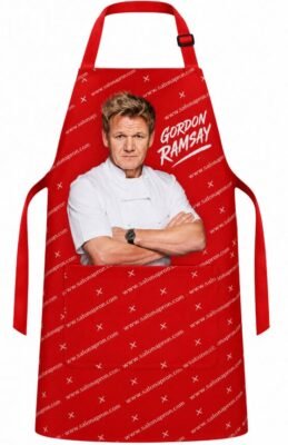 Gordon Ramsay print apron