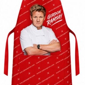 Gordon Ramsay print apron